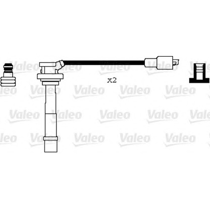 Photo Kit de câbles d'allumage VALEO 346079