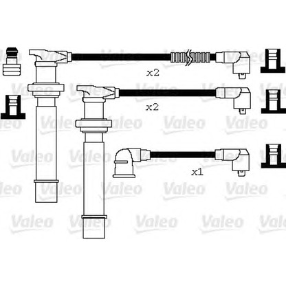 Photo Ignition Cable Kit VALEO 346077