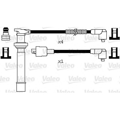Photo Kit de câbles d'allumage VALEO 346075