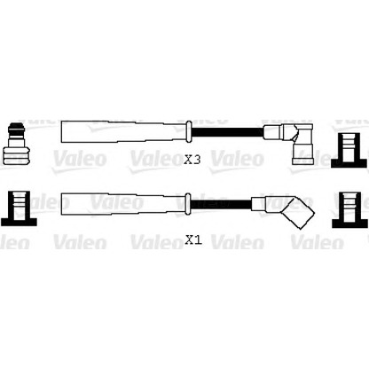 Foto Juego de cables de encendido VALEO 346066