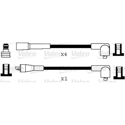 Photo Kit de câbles d'allumage VALEO 346037
