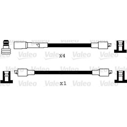 Photo Kit de câbles d'allumage VALEO 346016