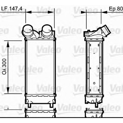 Foto Intercooler VALEO 818837