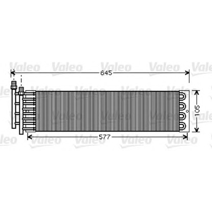 Foto Kondensator, Klimaanlage VALEO 818033