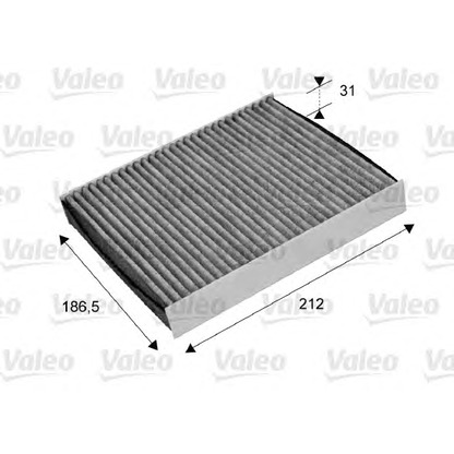 Photo Filter, interior air VALEO 715680