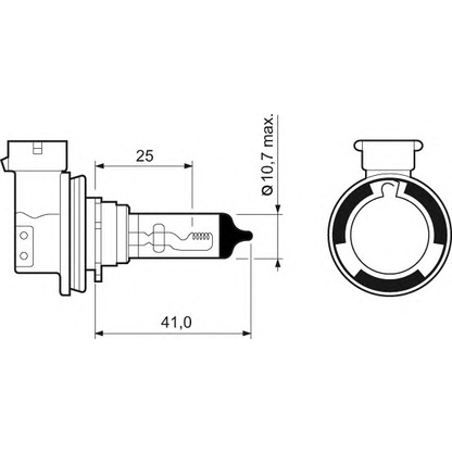 Foto Glühlampe VALEO 032525