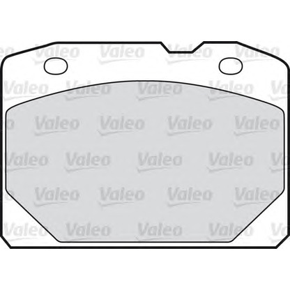 Photo Brake Pad Set, disc brake VALEO 598199