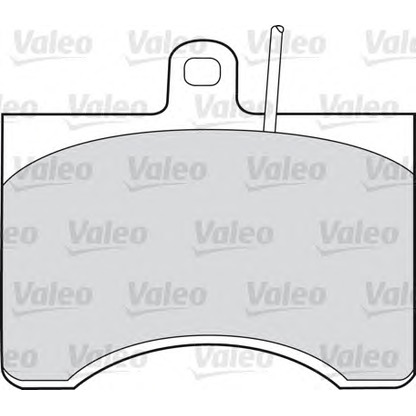 Photo Brake Pad Set, disc brake VALEO 540053
