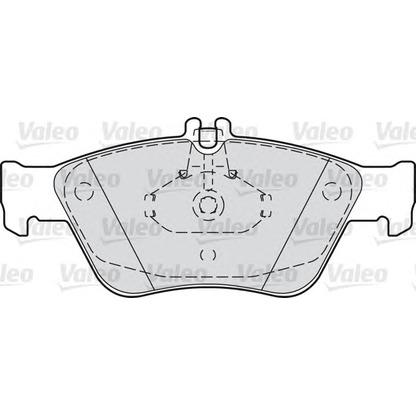 Foto Bremsbelagsatz, Scheibenbremse VALEO 540799