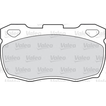 Photo Brake Pad Set, disc brake VALEO 598623