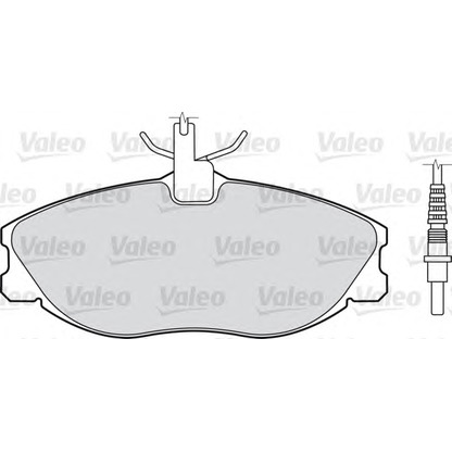 Foto Juego de pastillas de freno VALEO 540732