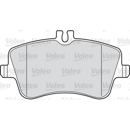 Photo Brake Pad Set, disc brake VALEO 598448