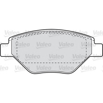 Photo Brake Pad Set, disc brake VALEO 598557