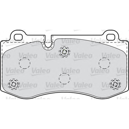 Photo Brake Pad Set, disc brake VALEO 598995