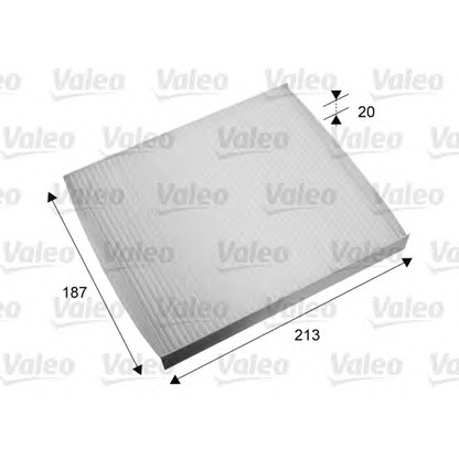 Foto Filter, Innenraumluft VALEO 715668