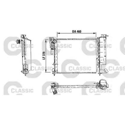 Photo Radiateur, refroidissement du moteur VALEO 316715