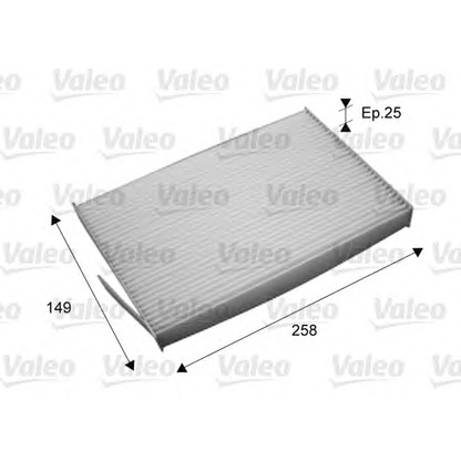 Photo Filter, interior air VALEO 715709