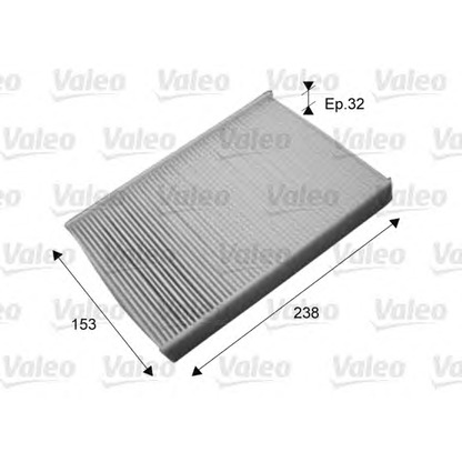 Foto Filter, Innenraumluft VALEO 715721