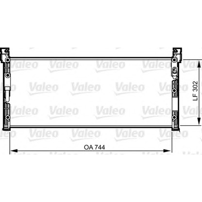 Фото Конденсатор, кондиционер VALEO 814285