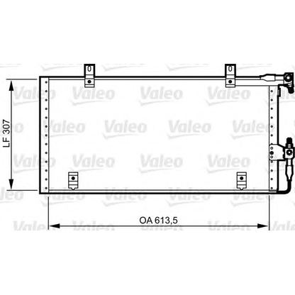 Photo Condenseur, climatisation VALEO 814291