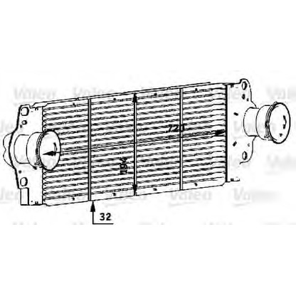 Foto Intercooler VALEO 818272