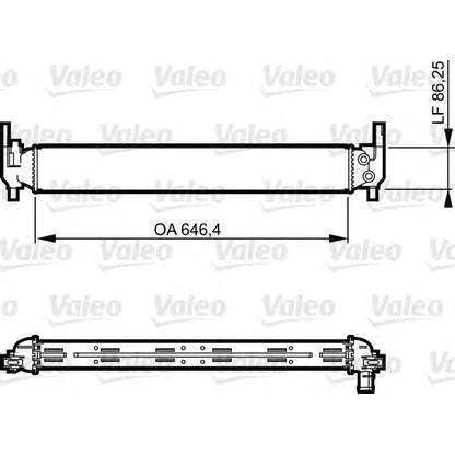 Foto Kühler, Motorkühlung VALEO 735310