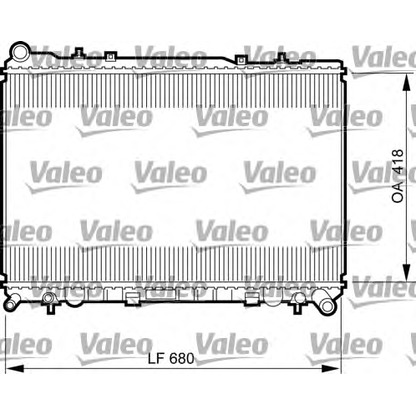 Foto Kühler, Motorkühlung VALEO 735521