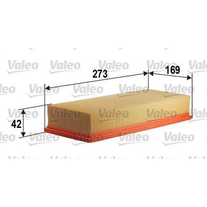 Photo Filtre à air VALEO 585318