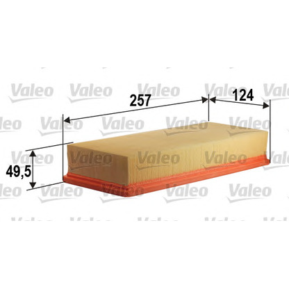 Photo Filtre à air VALEO 585328