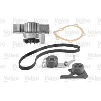 Photo Water Pump & Timing Belt Kit VALEO 614507