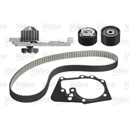 Photo Water Pump & Timing Belt Kit VALEO 614535