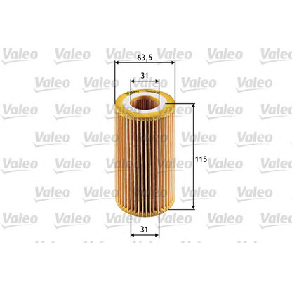 Photo Oil Filter VALEO 586505