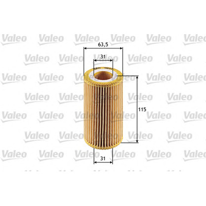 Photo Oil Filter VALEO 586524