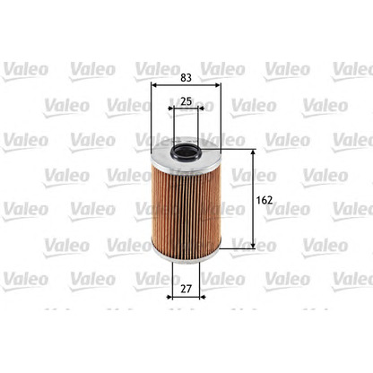 Photo Filtre à huile VALEO 586571