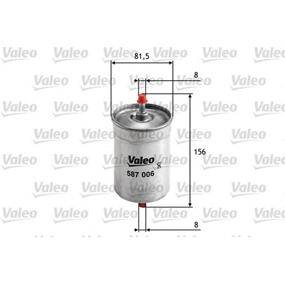 Foto Kraftstofffilter VALEO 587006