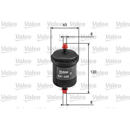 Foto Kraftstofffilter VALEO 587009