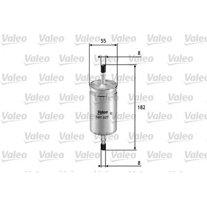 Photo Fuel filter VALEO 587027