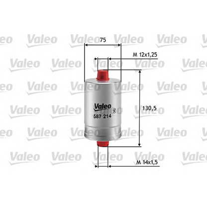 Photo Fuel filter VALEO 587214