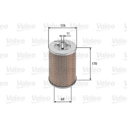 Foto Luftfilter VALEO 585655