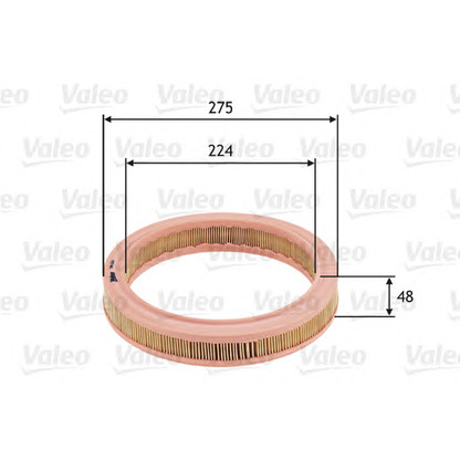 Foto Luftfilter VALEO 585657