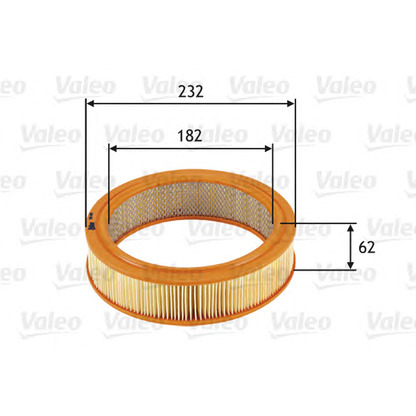 Foto Luftfilter VALEO 585696