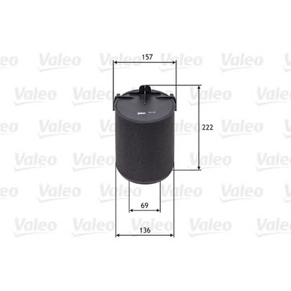 Foto Luftfilter VALEO 585742