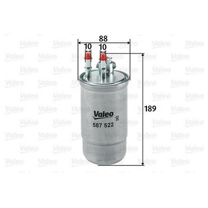 Photo Fuel filter VALEO 587522