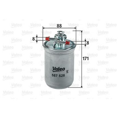 Photo Fuel filter VALEO 587526