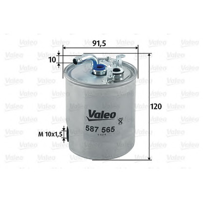 Photo Fuel filter VALEO 587565