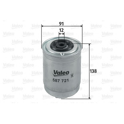 Photo Fuel filter VALEO 587721