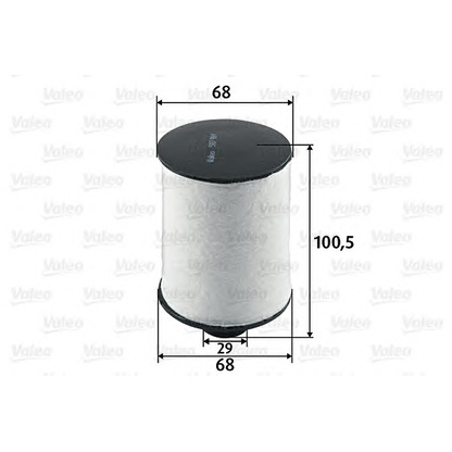 Photo Fuel filter VALEO 587914