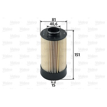 Foto Kraftstofffilter VALEO 587935