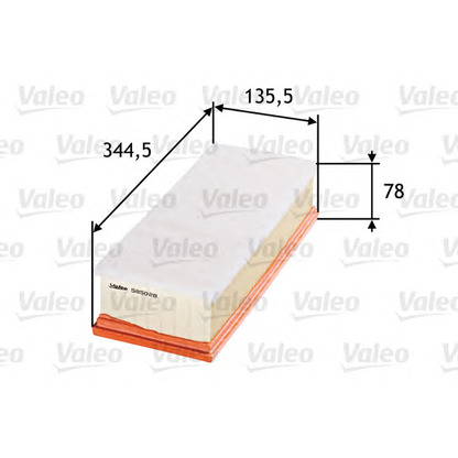 Photo Filtre à air VALEO 585028