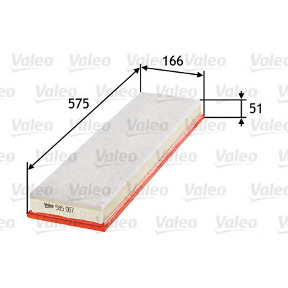 Photo Filtre à air VALEO 585067